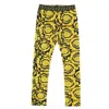 Versace Kids Barocco Print Leggings In Black