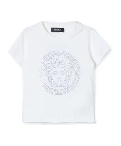 Versace Short-sleeved T-shirt In White