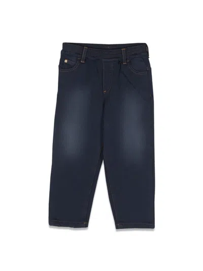 Versace Kids' Denim Pants - Unisex Style In Blue