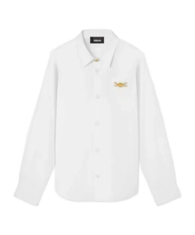 VERSACE VERSACE KIDS LOGO PLAQUE SHIRT