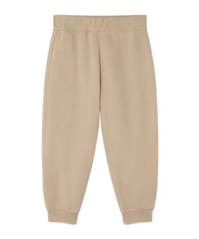 Versace Kids Medusa Embroidered Sweatpants In Neutral