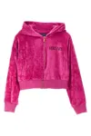Versace Kids 'medusa' Hoodie In Pink