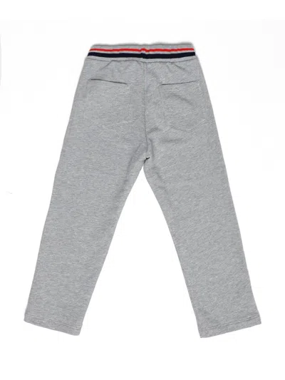 Versace Kids' Mini Sweatpants In Gray