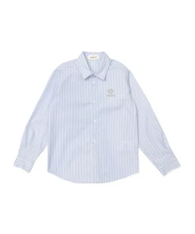 Versace Long-sleeved Shirt In White