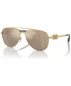 Versace Kids Sunglasses, Vk2002 (ages 7-10) In Gold-tone 1