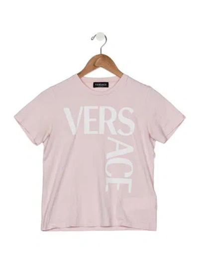 Pre-owned Versace Kids Top In Pink