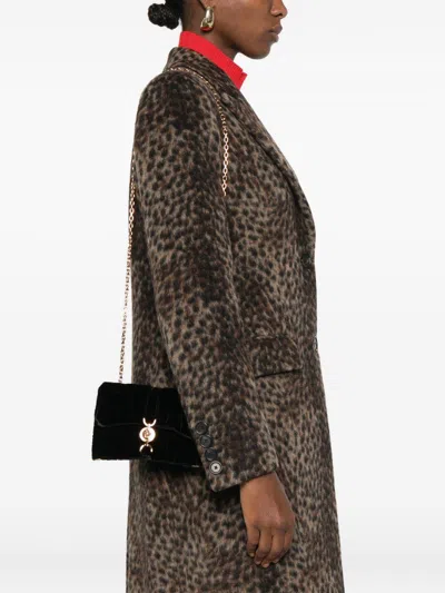 Versace Kleio Clutch In Black