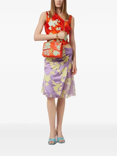 Versace Kleio 刺绣单肩包