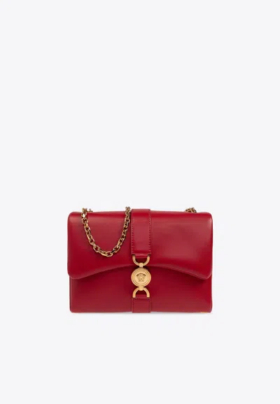 Versace Kleio Leather Shoulder Bag