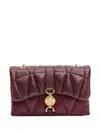 Versace Shoulder Lamb Leather In Red
