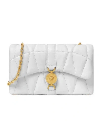 Versace Kleio Mini Bag In White