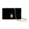 Versace Structured Black Bag With Subtle Hardware Accents In Black