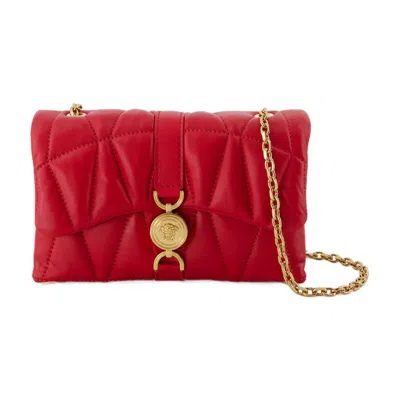Versace Kleio Mini Shoulder Bag In Red