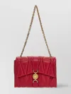 Versace 'kleio' Quilted Chain Strap Shoulder Bag