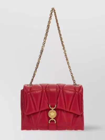 Versace 'kleio' Quilted Chain Strap Shoulder Bag