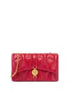 Versace Mini Nappa Kleo Bag In Women In Red