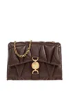 Versace Sac Porté Épaule Matelassé Kleio In Brown