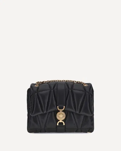 Versace Kleio Shoulder Bag In Black