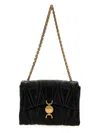 Versace Quilted Shoulder Bag Kleio In Black
