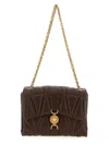 Versace Sac Porté Épaule Matelassé Kleio In Black