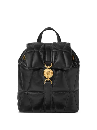 VERSACE VERSACE KLEO LEATHER BACKPACK
