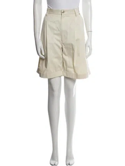Pre-owned Versace Knee-length Shorts In Neutral