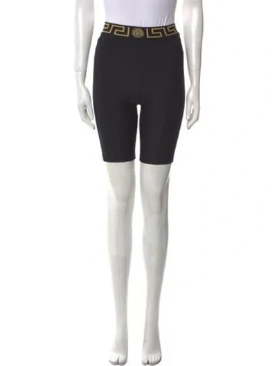 Pre-owned Versace Knee-length Shorts W/ Tags In Black
