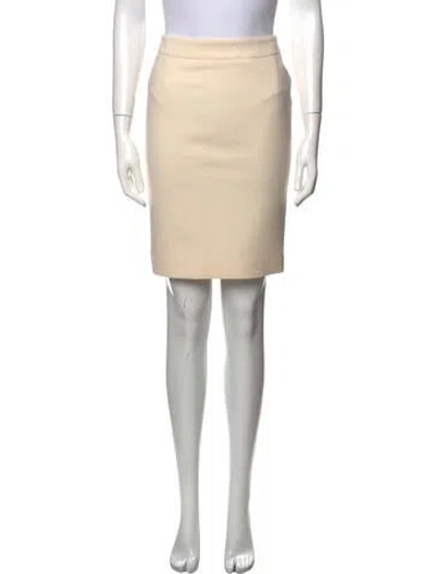 Pre-owned Versace Knee-length Skirt In Neutral