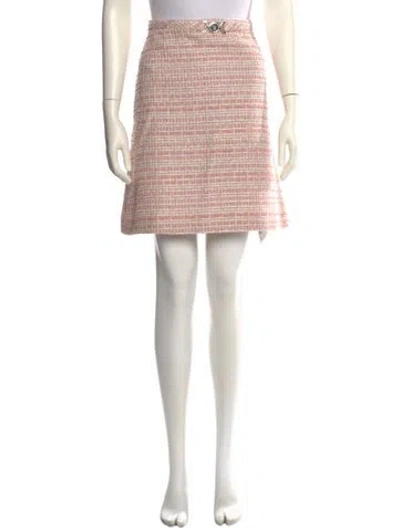 Pre-owned Versace Knee-length Skirt W/ Tags In Neutral