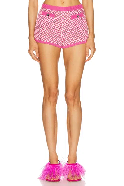 Versace Knit Mini Short