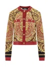 Versace Knit Sweater In Gold