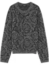Versace Sweaters In Black