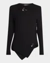 Versace Knit Sweater Wool And Viscose Vanise In Black