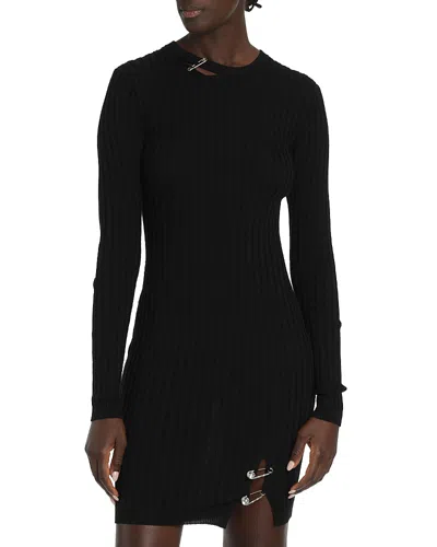 VERSACE KNIT WOOL BLEND DRESS