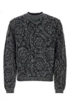 Versace Sweaters In Black