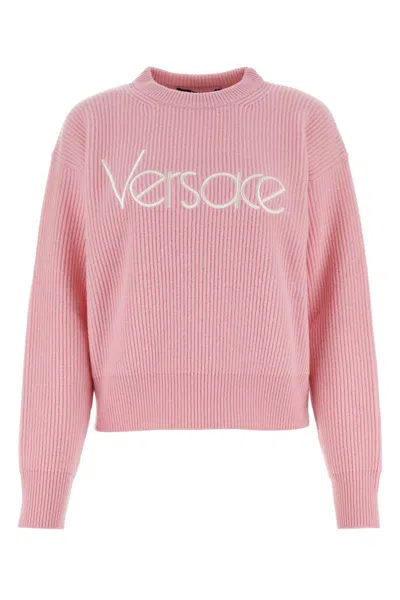 Versace Knitwear In Pink
