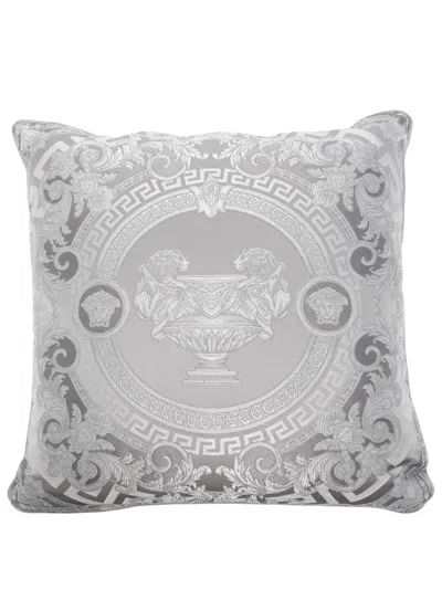 Versace La Coupe Des Dieux Cushion In Gray
