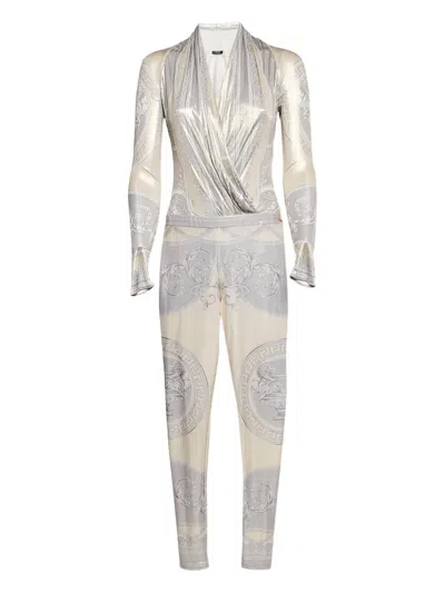 Pre-owned Versace La Coupe Des Dieux Jumpsuit