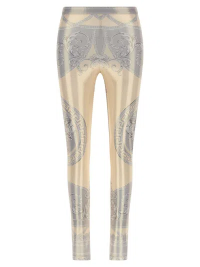 VERSACE VERSACE SILVER PANTS