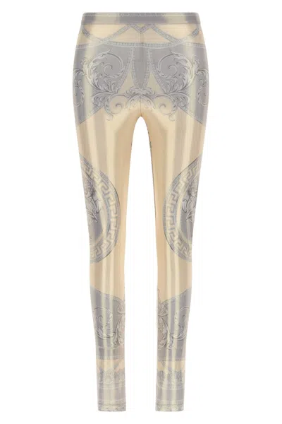 VERSACE VERSACE 'LA COUPE DES DIEUX' LEGGINGS