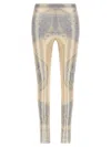 Versace La Coupe Des Dieux Leggings In Multicolor