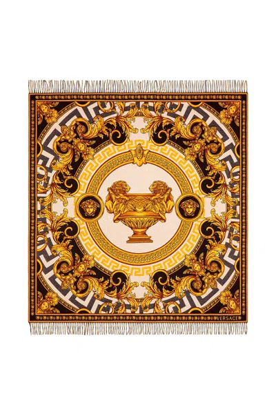 Versace 'la Coupe Des Dieux' Plaid In Mixed Colours