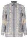 Versace Women's Printed Silk Shirt