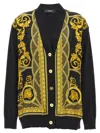 Versace Black La Coupe Des Dieux Cardigan
