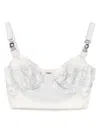 Versace La Coupe Des Dieux Top In Silver