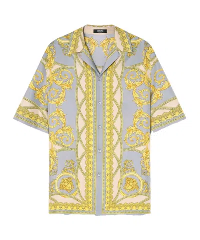 VERSACE VERSACE LA COUPE DES DLEUX BUTTONED SHIRT