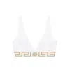 Versace Top With Greek In White