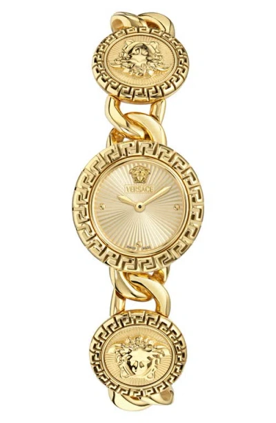 VERSACE VERSACE LA GRECA BRACELET WATCH, 28MM