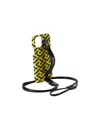 Versace La Greca Iphone 12 Mobile Phone Case In Black