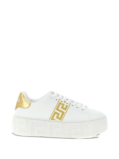 VERSACE LA GRECA PLATFORM SNEAKERS